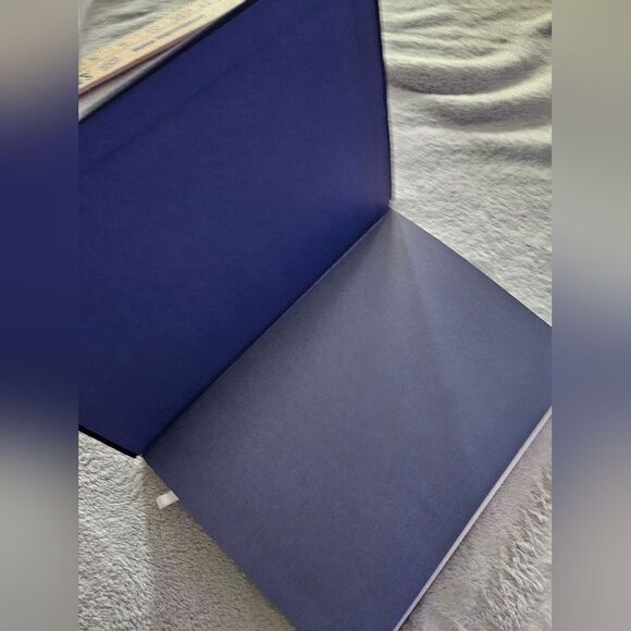 Sun Moon Phases Cloth Journal Diary Notebook Lined Pages NEW - Picture 4 of 6